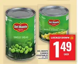 Food Basics DEL MONTE CANNED VEGETABLES offer