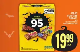 Food Basics MARS FUN SIZE TREATS offer