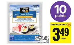 Food Basics CLOVER LEAF DELECTABLES offer