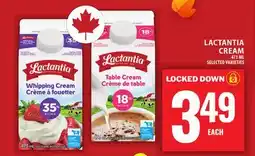 Food Basics LACTANTIA CREAM offer