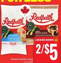 Food Basics REDPATH BAKING SUGAR offer
