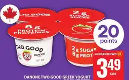 Food Basics DANONE TWO GOOD GREEK YOGURT offer