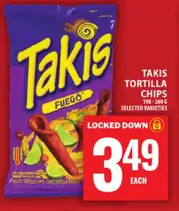 Food Basics TAKIS TORTILLA CHIPS offer