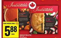 Food Basics IRRESISTIBLE PIE offer
