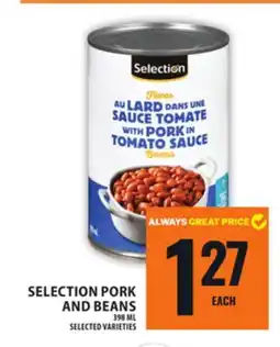 Food Basics SELECTION PORK AND BEANS offer