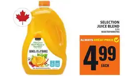 Food Basics SELECTION JUICE BLEND offer
