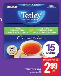 Food Basics TETLEY TEA BAG offer
