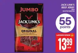Food Basics JACK LINK'S BEEF JERKY offer