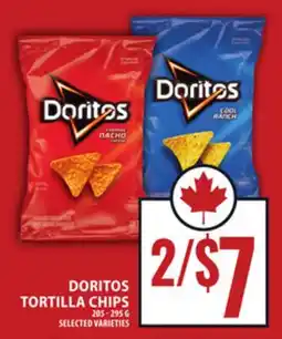 Food Basics DORITOS TORTILLA CHIPS offer
