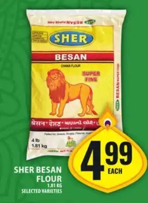 Food Basics SHER BESAN FLOUR offer
