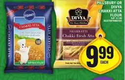 Food Basics PILLSBURY OR DIVYA CHAKKI ATTA FLOUR offer