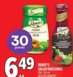 Metro RENÉE' S SALAD DRESSINGS offer