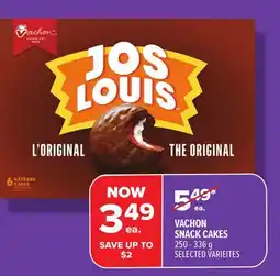 Metro VACHON SNACK CAKES offer