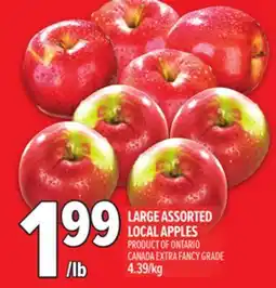 Metro LARGE ASSORTED LOCAL APPLES offer