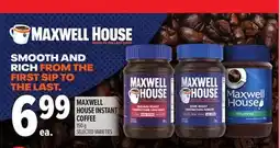 Metro MAXWELL HOUSE INSTANT COFFEE offer