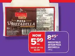 Metro IRRESISTIBLES ARTISAN PIZZA MOZZARELLA offer