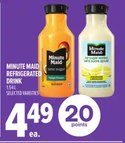 Metro MINUTE MAID REFRIGERATED DRINK offer