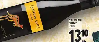 Metro YELLOW TAIL SHIRAZ offer