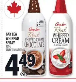 Metro GAY LEA WHIPPED SPRAY offer