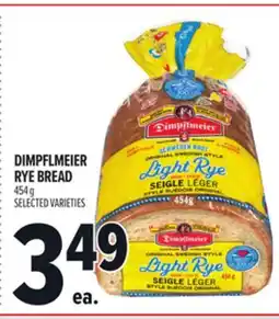 Metro DIMPFLMEIER RYE BREAD offer