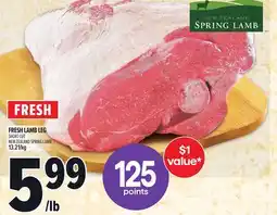 Metro FRESH LAMB LEG offer