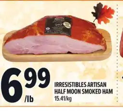 Metro IRRESISTIBLES ARTISAN HALF MOON SMOKED HAM offer