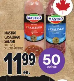 Metro MASTRO CASALINGO SALAMI offer