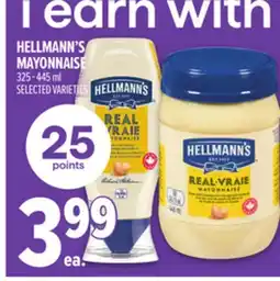 Metro HELLMANN'S MAYONNAISE offer