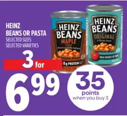 Metro HEINZ BEANS OR PASTA offer