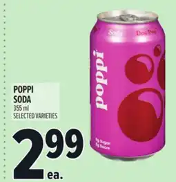 Metro POPPI SODA offer