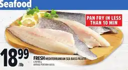 Metro FRESH MEDITERRANEAN SEA BASS FILLETS offer