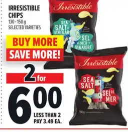 Metro IRRESISTIBLE CHIPS offer