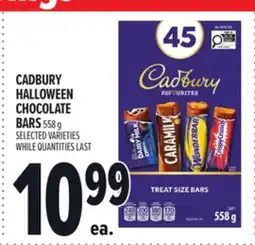 Metro CADBURY HALLOWEEN CHOCOLATE BARS offer