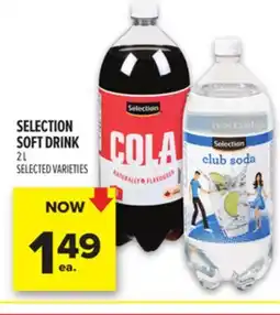 Metro SELECTION SOFT DRINK offer