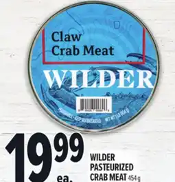 Metro WILDER PASTEURIZED CRAB MEAT offer