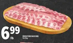 Metro FRESH PORK BACK RIBS offer