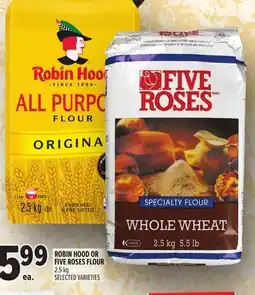 Metro ROBIN HOOD OR FIVE ROSES FLOUR offer