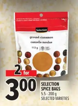 Metro SELECTION SPICE BAGS offer