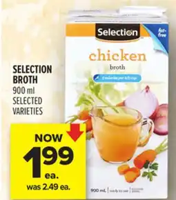 Metro SELECTION BROTH offer