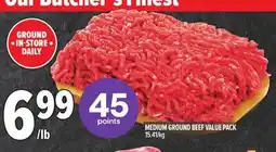 Metro MEDIUM GROUND BEEF VALUE PACK offer
