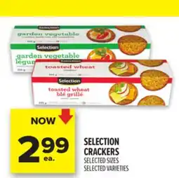 Metro SELECTION CRACKERS offer
