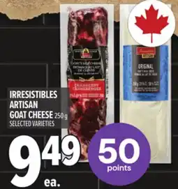 Metro IRRESISTIBLES ARTISAN GOAT CHEESE offer