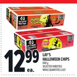 Metro LAY'S HALLOWEEN CHIPS offer