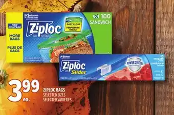 Metro ZIPLOC BAGS offer