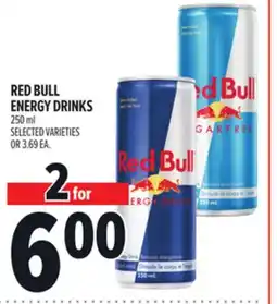 Metro RED BULL ENERGY DRINKS offer