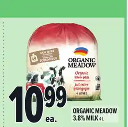 Metro ORGANIC MEADOW 3.8% MILK offer