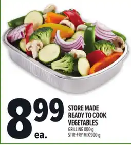 Metro STORE MADE READY TO COOK VEGETABLES offer