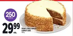 Metro FRONT STREET BAKERY CARROT CAKE offer