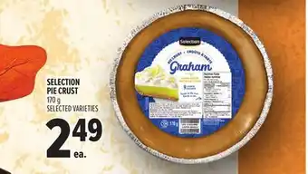 Metro SELECTION PIE CRUST offer