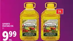 Metro SAPORITO VEGETABLE OIL offer